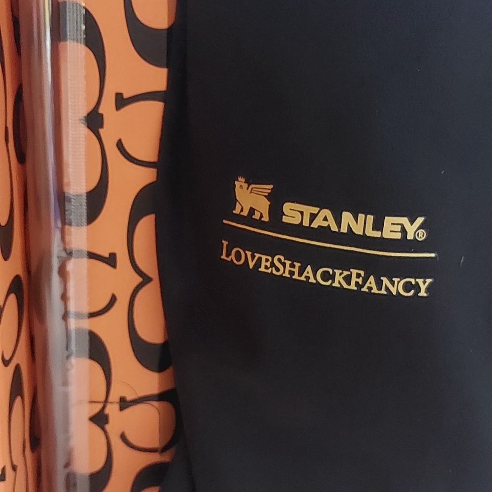 Stanley Orange and Black Mug With Box And Dust Bag
